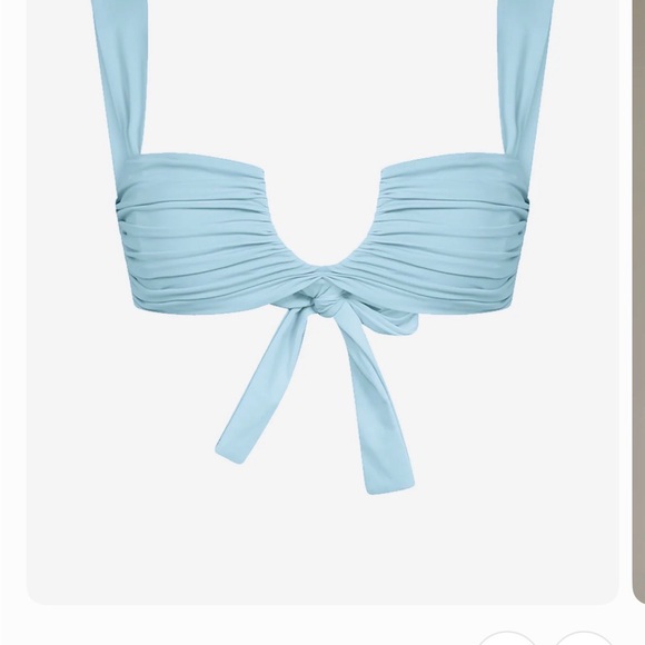 Sky Blue Bikini set top and bottom - Women Swim Bikini - Picture 3 of 4